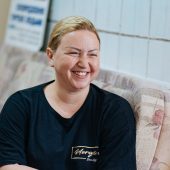 Ukraine, Flüchtlinge, Tetyana Biloschuk, Frau