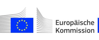  Logo der Europäischen Kommission. 