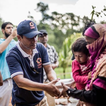 Nothilfe für Flüchtlinge aus Myanmar, Versorgung mit Nahrung