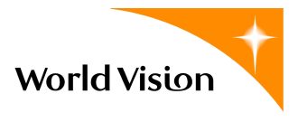  Logo von World Vision Österreich. 