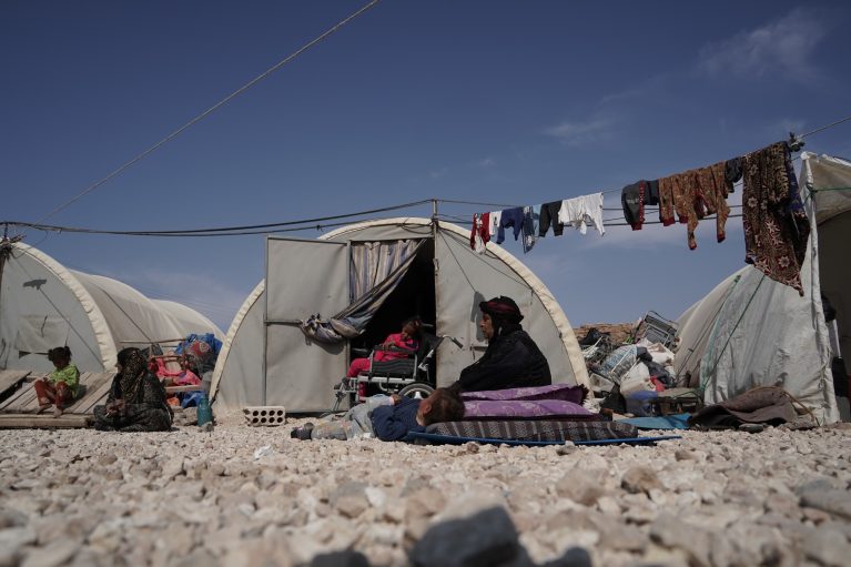 Syrien, Flüchtlingslager, Zelte