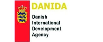 Logo der Danish International Development Agency.