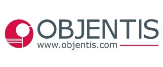  Logo der OBJENTIS Software Integration GmbH. 