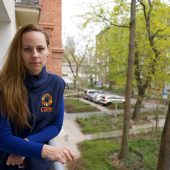 Daria aus der Ukraine unterrichtet nun geflüchtete ukrainische Kinder in Polen.