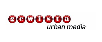  Logo für Gewista - Urban media. 