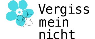 Logo der Initiative Vergissmeinnicht.