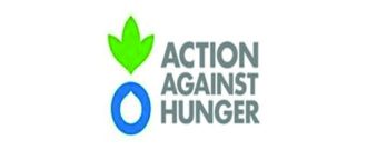 Logo für Action Against Hunger.
