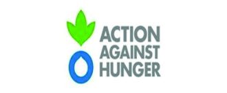  Logo für Action Against Hunger. 