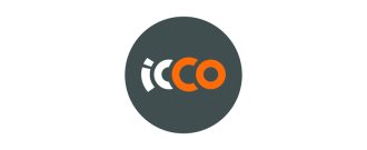  Logo für ICCO. 