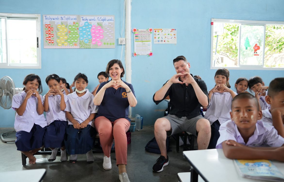 Die CARE-Schule in Thailand braucht weiter Unterstützung durch Spenden.