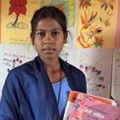 Kiran aus Nepal, Teilnehmerin vom UDAAN-Projekt